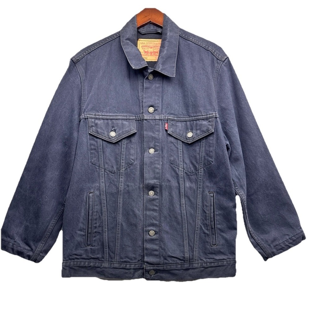 Levi's Men's Trucker Jacket Vintage 1990's Two Horse Made In Mexico Size XL